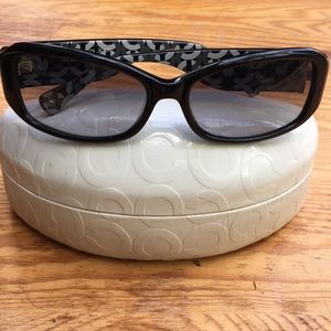 Coach sunglasses with case